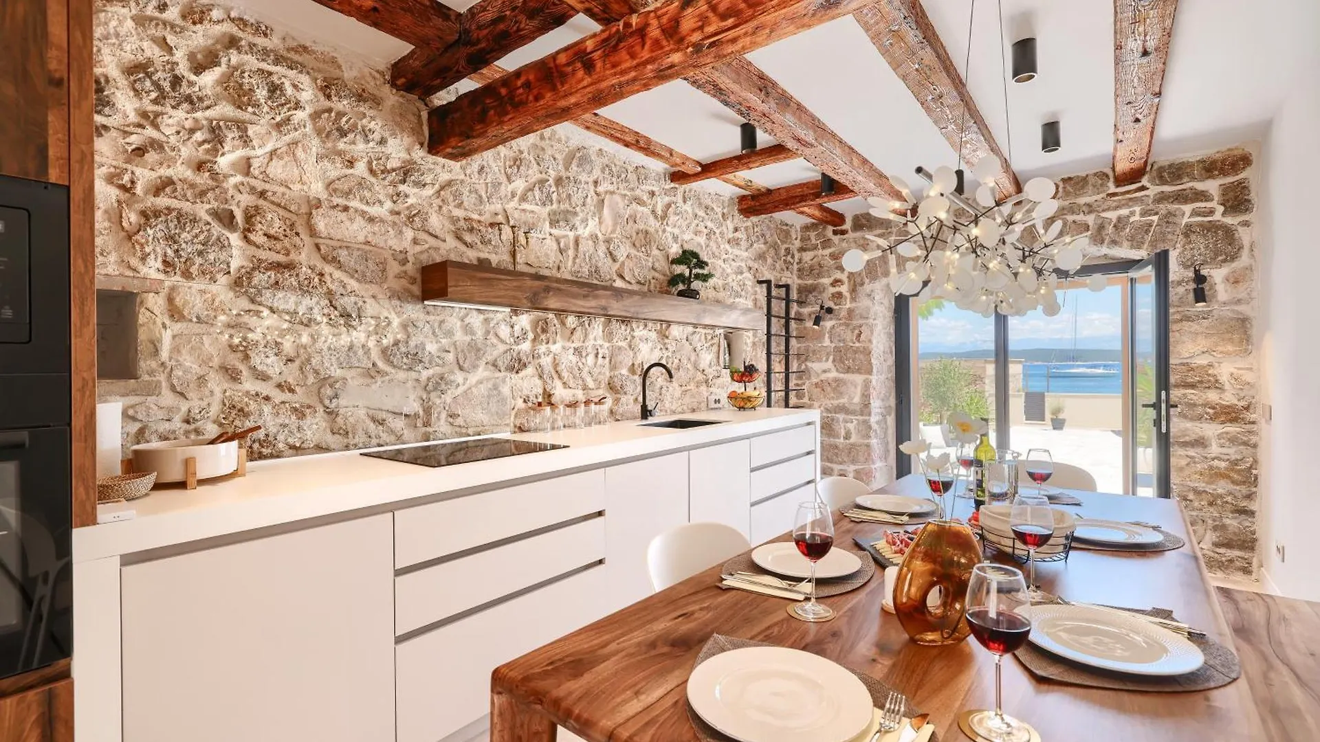 Villa Skalja Beachfront House Magazin Ždrelac كرواتيا