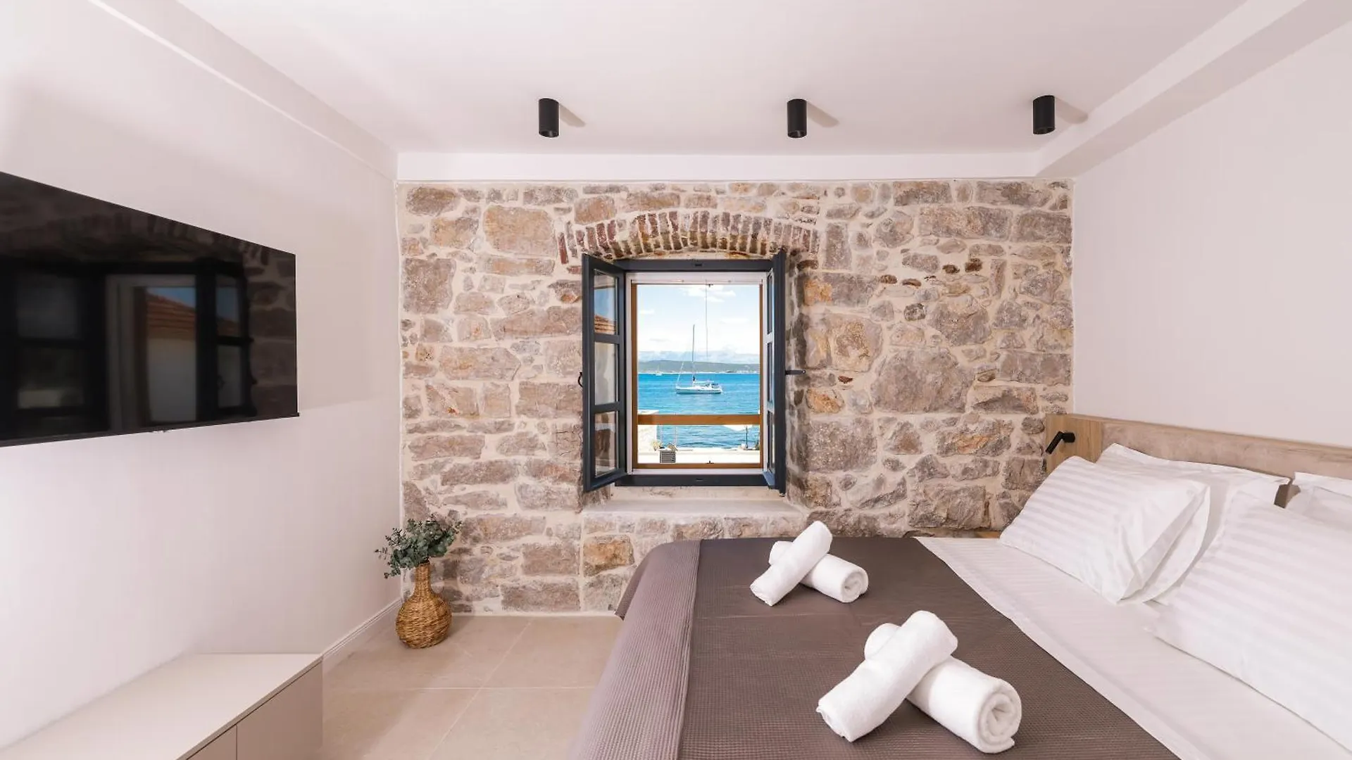 Villa Skalja Beachfront House Magazin Ždrelac كرواتيا