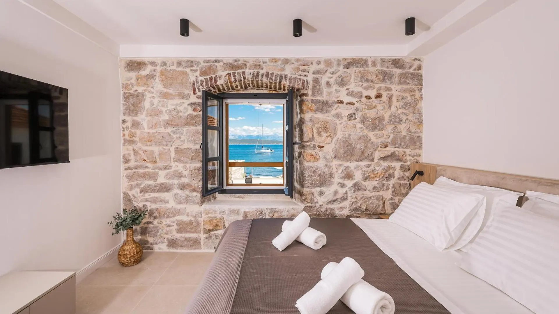 Villa Skalja Beachfront House Magazin Ždrelac كرواتيا