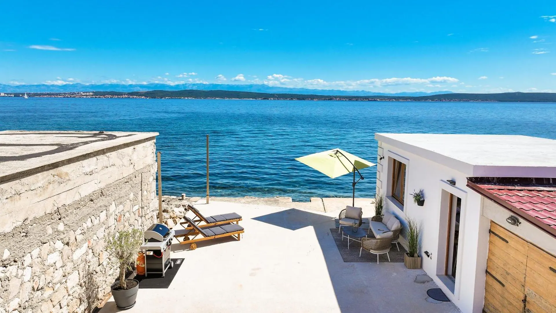Villa Skalja Beachfront House Magazin Ždrelac كرواتيا