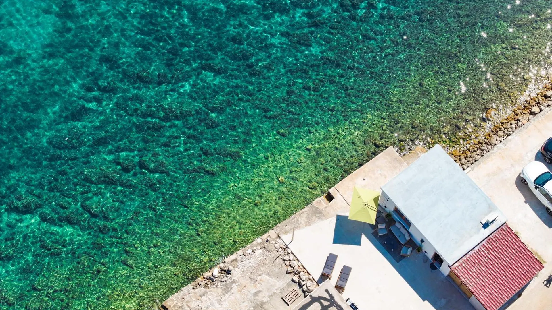 Villa Skalja Beachfront House Magazin Ždrelac كرواتيا